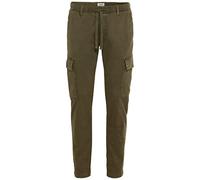 camel active Men's 476155/7F06 Slacks, Olive Brown, 35W / 32L