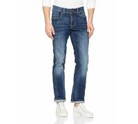 camel active Men's 488445 9Z55 Straight Jeans, Blue, W34/L39