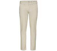 camel active Men's Basic Chino Slim Fit, Beige, 32 W/34 L