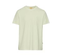 camel active Men's Herren Basic T-Shirt aus Reiner Baumwolle Hellgrün, Menswear-l, Light Green, L