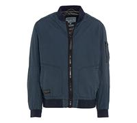 camel active Men's Blouson with College Collar, Blue, 29