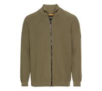 camel active Men's Breathable Polyester Cardigan, Dark Green, S