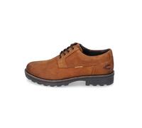 camel active Men's Flow Oxford Genuine Leather Lace Up Shoes, Cognac, 9 UK