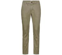 camel active Men's Herren Basic Chino Slim Fit Grün, 32, Menswear-33/32 Trouser, Green, 33 W/32 L