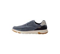 camel active Men's Herren Canvas Schnürschuhe Blau, Menswear-41 Sneaker, Blue, 8 UK