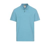 camel active Men's Herren Halbarm Poloshirt aus Reiner Baumwolle Blau, Menswear-l Polo Shirt, Blue, L