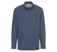camel active Men's Herren Karohemd Nachtblau, Menswear-XL Shirt, Midnight Blue