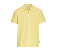camel active Men's Herren Kurzarm Poloshirt aus Baumwolle Gelb, Menswear-s Polo Shirt, Yellow, S