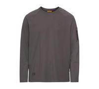 camel active Men's Herren Langarmshirt mit Cooling Effekt Grau, Menswear-XL T-Shirt, Gray