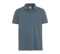 camel active Men's Herren Piqué Poloshirt aus Reiner Baumwolle Blau, Menswear-s T-Shirt, Blue, S