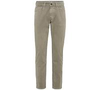 camel active Men's Herren Regular Fit 5-Pocket Canvas Hose Khaki, Menswear-34/38 Jeans, 34 W/38 L