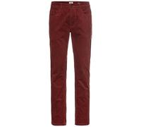 camel active Men's Herren Regular Fit 5-Pocket Cordhose Dunkelrot, Menswear-38/30 Jeans, DarkRed, 38 W/30 L