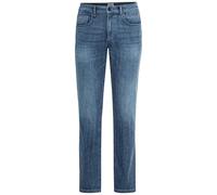 camel active Men's Herren Regular Fit Houston Stretch Jeanshose Dunkelblau, Menswear-36/32 Jeans, Indigo, 36 W/32 L