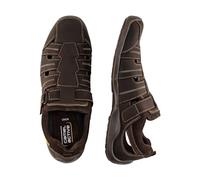 camel active Men's Herren Sandalen aus Echtem Leder Dunkelbraun, Menswear-41 Sandal, Brown, 8 UK