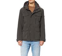 camel active Men's Jacke Jacket, Anthra, Normal