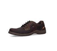 camel active Men's Leather Shoe with Robust Sole, Chocolate 360, 10 UK
