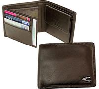 CAMEL ACTIVE Mens Leather Wallet Money Clip Wallet Brown 12,5 x 9,5 x 2,5 cm New