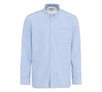 camel active Men's Oxford Shirt Made from Certified Organic Cotton, lightblue, M