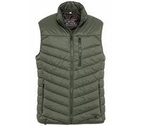 camel active Men's Men's Waistcoat, Green, 50