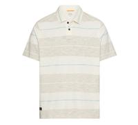 Camel Active Men's Polo Shirt Regular Fit Beige Blue Striped 7P53 409920 17