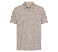 Camel Active Men's Polo Shirt Regular Fit Brown Melange 7P25 409920 26 Mud Brown