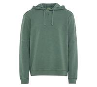 camel active Men's Pure Cotton Hoodie, Green, M