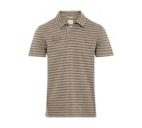 camel active Men's Pure Cotton Polo Shirt, Khaki, XL