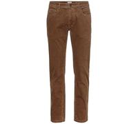 camel active Men's Regular Fit 5-Pocket Corduroy Trousers, Brown, 38 W/32 L
