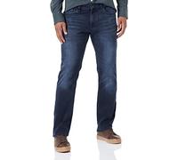 camel active Men's Regular fit Houston Stretch Jeans Pants, Dark Blue, 34 W/30 L