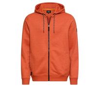 Camel active Mens Regular Fit Sweatshirt Zip Hoodie 409406 8W52 Brick Orange