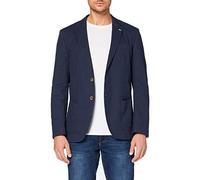 camel active Men's Sacco Blazer, Blue (Dark Blue 46), (Herstellergröße:58)