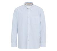 Camel active Men's Shirt Regular Fit Blue Striped 9S02 409102 45 Sky Blue