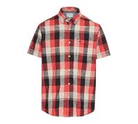 Camel Active Men's Shirt Regular Fit Red Blue Beige Checked 5S61 409261 48 Dark