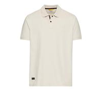 camel active Men's Herren Kurzarm Poloshirt aus Baumwolle Beige, Menswear-3xl Polo Shirt, 3XL