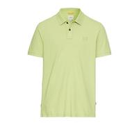 camel active Men's Short Sleeve Cotton Polo Shirt, Green, XL