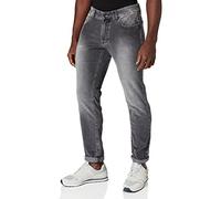camel active Men's Slim fit Madison Pants, Charcoal, 38 W/36 L