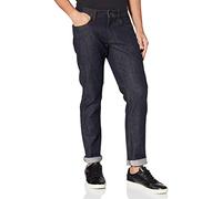 camel active Men's Slim Fit Raw Denim, darkblue, 42 W/32 L