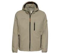 camel active Men's Softshell Jacket Made from Recycled Polyester, Green, 48