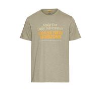 Camel Active Men's T-Shirt Regular Fit Green Print 5T06 409700 31 Khaki