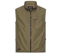 Camel Active Men's Vest Regular Fit Green 7O70 460120 35 Deep Olive