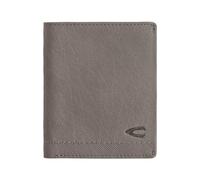 camel active Bags Nimbus Men's RFID Portrait Leather Wallet Medium Grey, Charcoal, 10x2x12, 004190