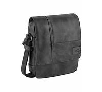 camel active Umhängetasche; 251 Laos Messenger Bag, 27 cm, Black (Schwarz)