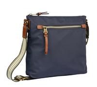 camel active Women's Bari Cross Bag L Handbag, Blue, blue, L