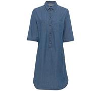 camel active Women's Organic Cotton Denim Dress, Blue, XS