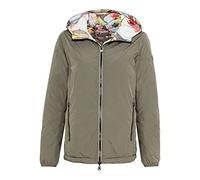 camel active Women's Reversible Jacket with Hood, Olive, 14