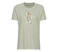 camel active Women's 309667-4t64 T-Shirt, Gray, S