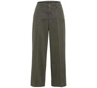 camel active Womenswear 3771155414 Women's Trousers, Dark Olive, 30W x 32L