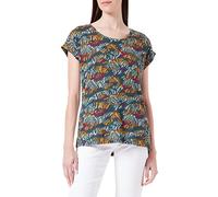 Camel Active Womenswear Women's 309635/7T13 T-Shirt, Camouflage multicolo, XS