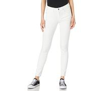 Camel Active Womenswear Women's 3885255476 Trouser, Off White, 28W x 30L