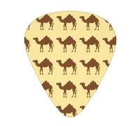 Camel Animal Guitar Picks Gift Set - Smooth Durable Plectrums For Acoustic, Electric & Bass Guitar, Perfect Present For Guitar Lovers & Musicians